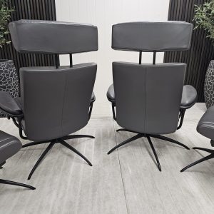2 stk. Stressless® Paris lenestoler med krakk- SOLGT - Bilde 9