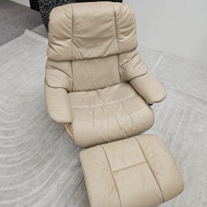 Stressless® Reno lenestol med krakk - Bilde 5