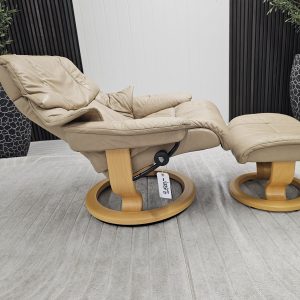 Stressless® Reno lenestol med krakk - Bilde 6