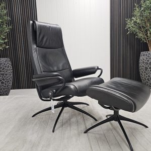 Stressless® Paris lenestol med krakk - Bilde 1