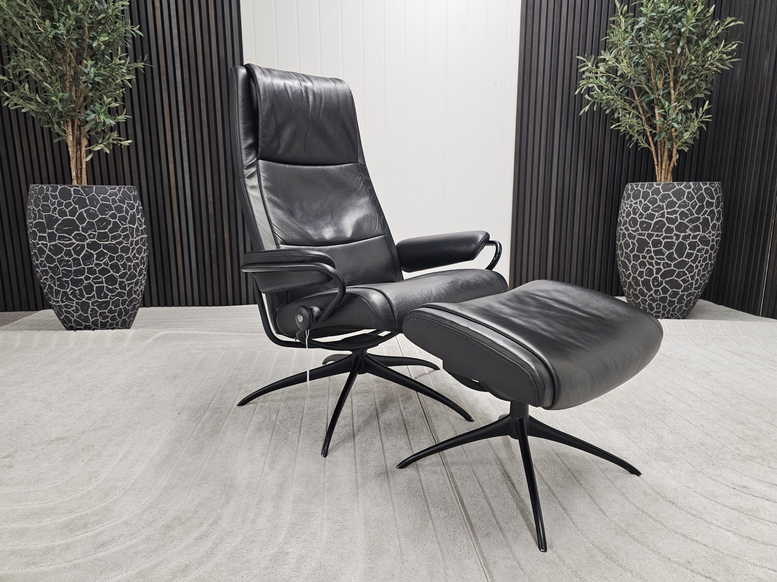 Stressless® Paris lenestol med krakk - Bilde 3