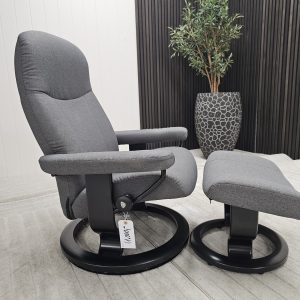 Stressless® Consul lenestol med krakk - Bilde 6
