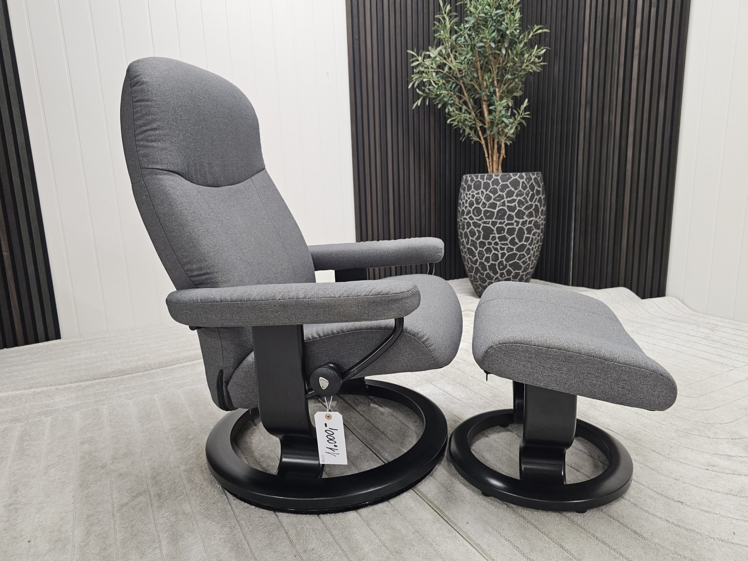 Stressless® Consul lenestol med krakk - Bilde 6