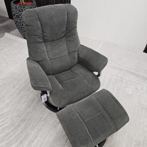 Stressless® Mayfair Signature lenestol med krakk - Bilde 17