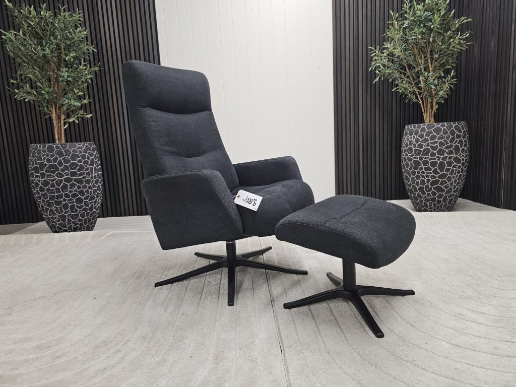 IMG Galaxy Sky lenestol med krakk