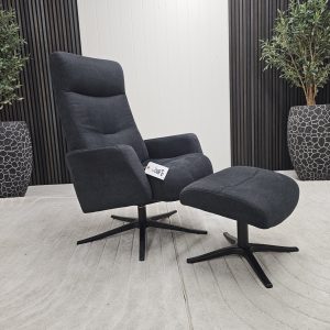 IMG Galaxy Sky lenestol med krakk - Bilde 1
