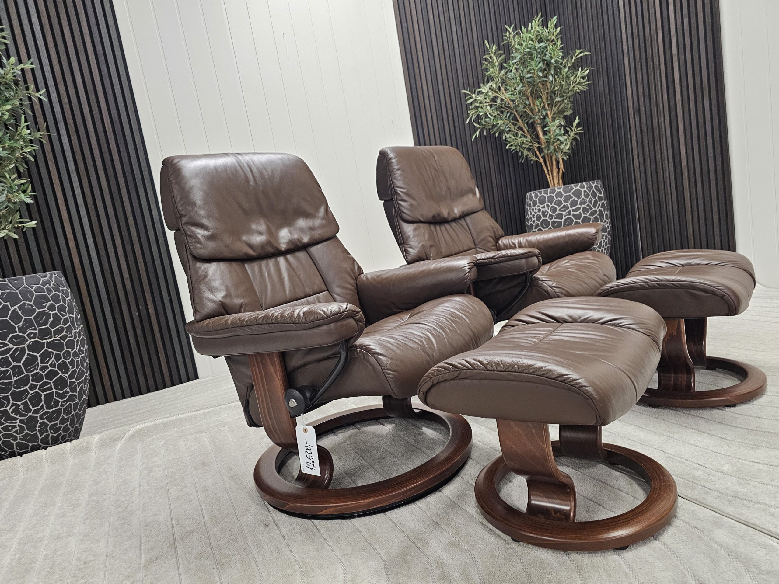2 stk. Stressless® Ruby lenestoler med krakk - Bilde 6