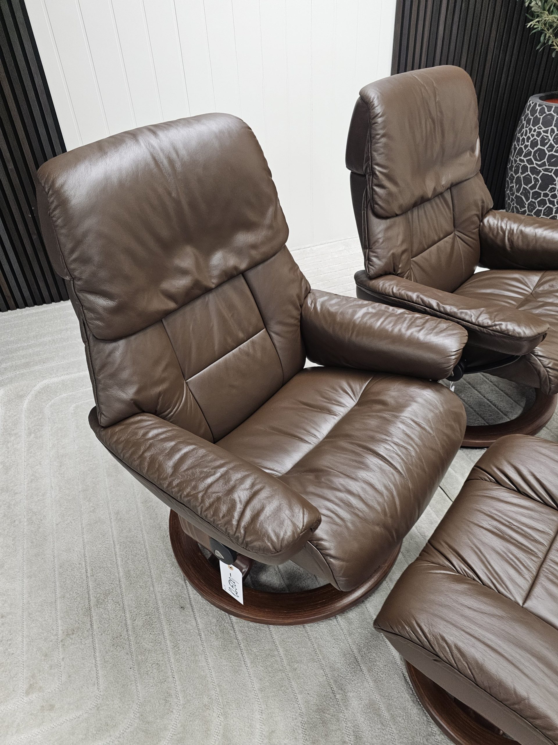 2 stk. Stressless® Ruby lenestoler med krakk - Bilde 11