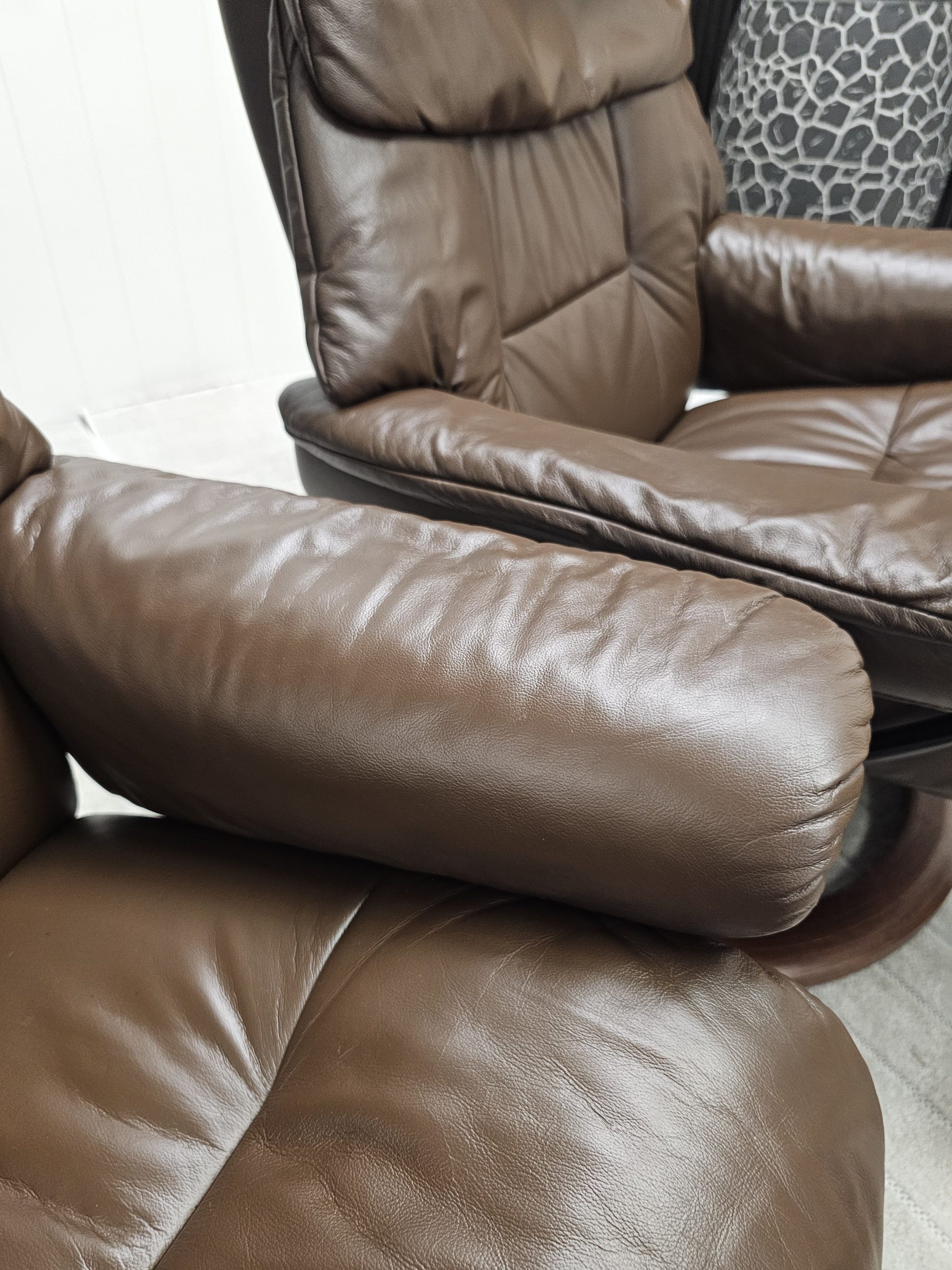 2 stk. Stressless® Ruby lenestoler med krakk - Bilde 12