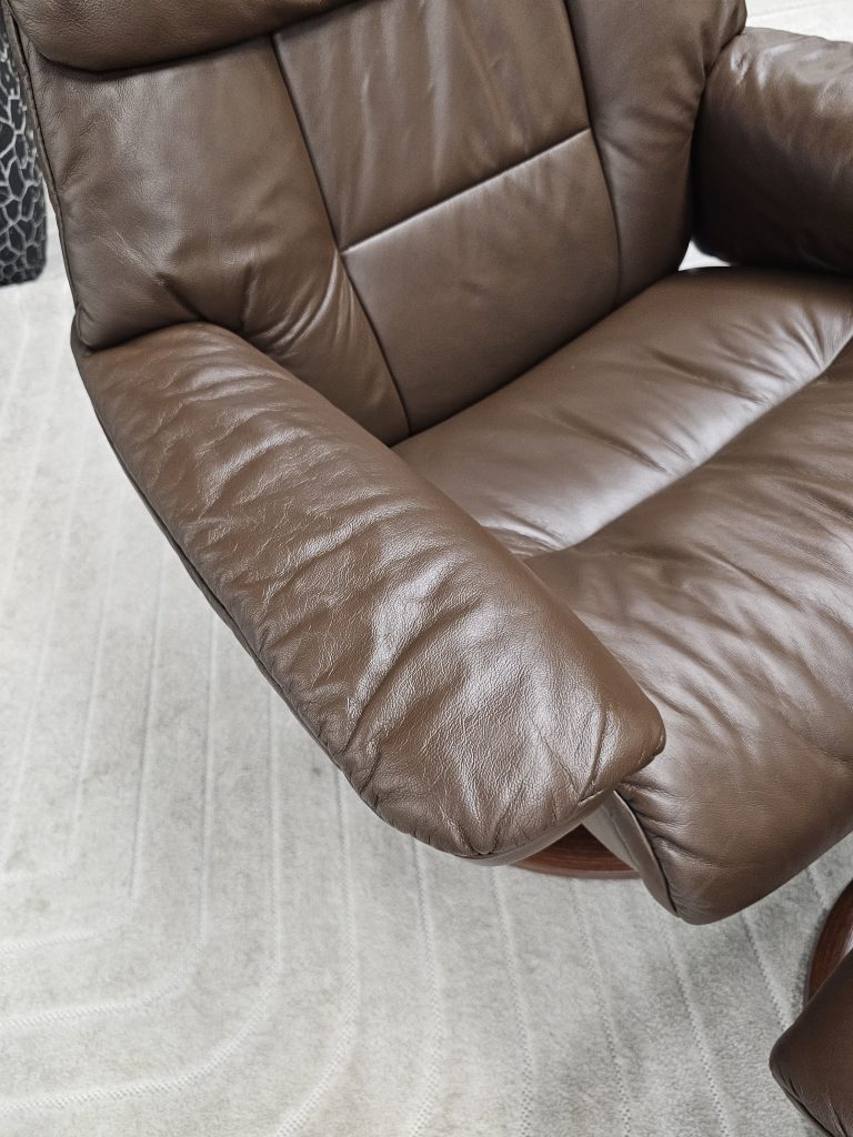 2 stk. Stressless® Ruby lenestoler med krakk