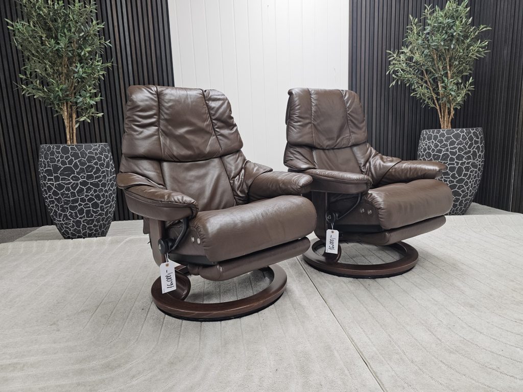 2 stk. Stressless® Reno Power lenestoler