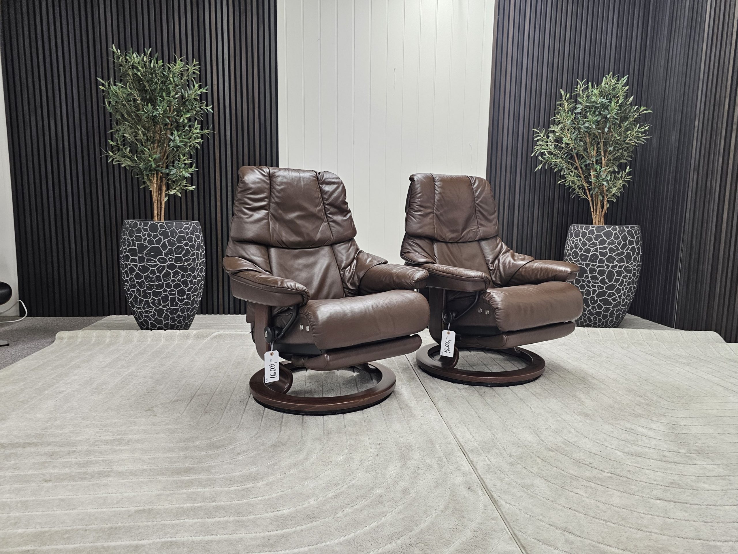 2 stk. Stressless® Reno Power lenestoler - Bilde 4