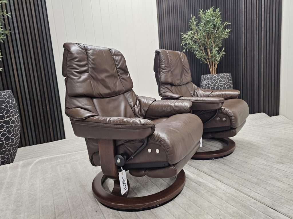 2 stk. Stressless® Reno Power lenestoler