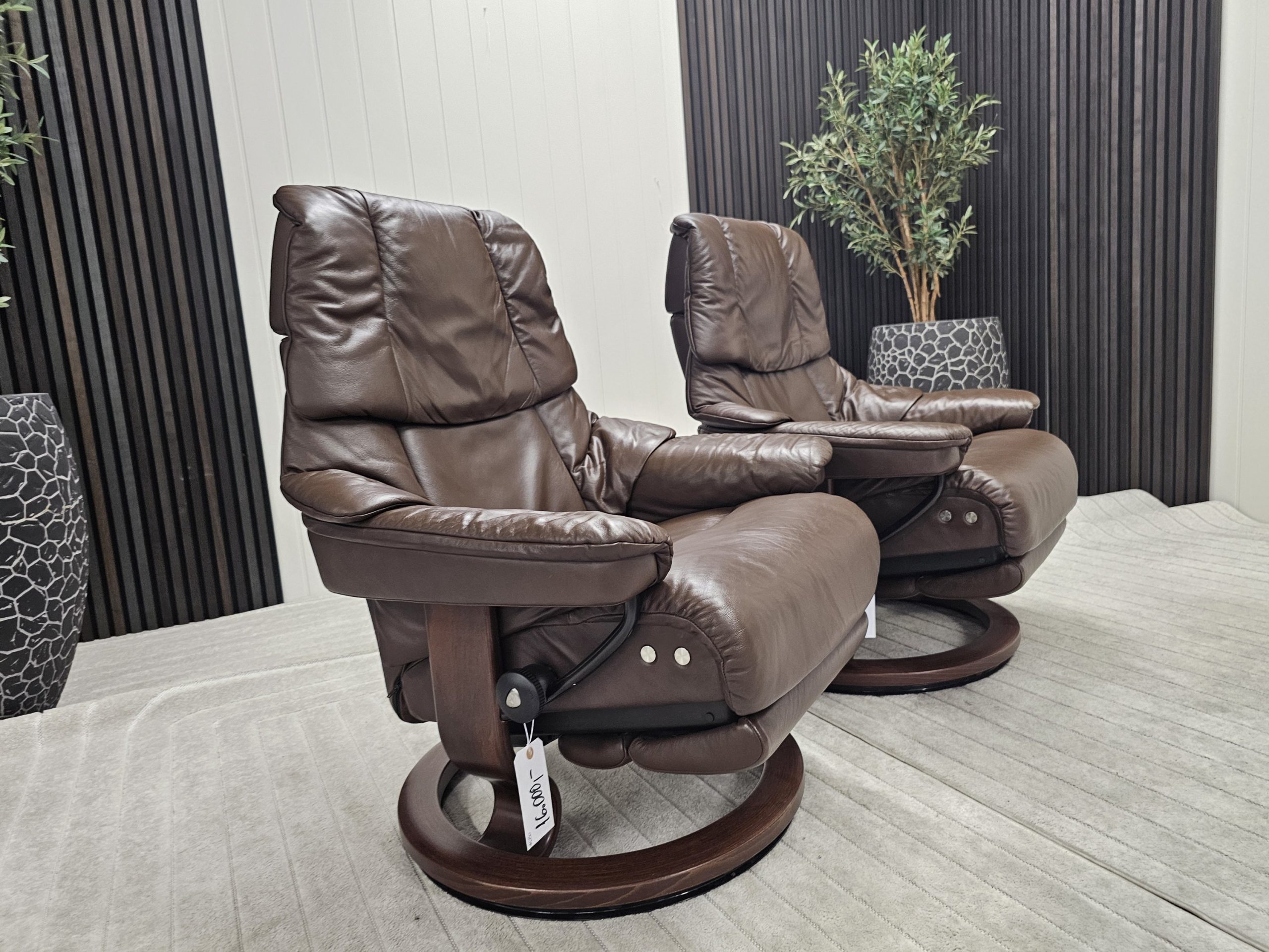 2 stk. Stressless® Reno Power lenestoler - Bilde 6