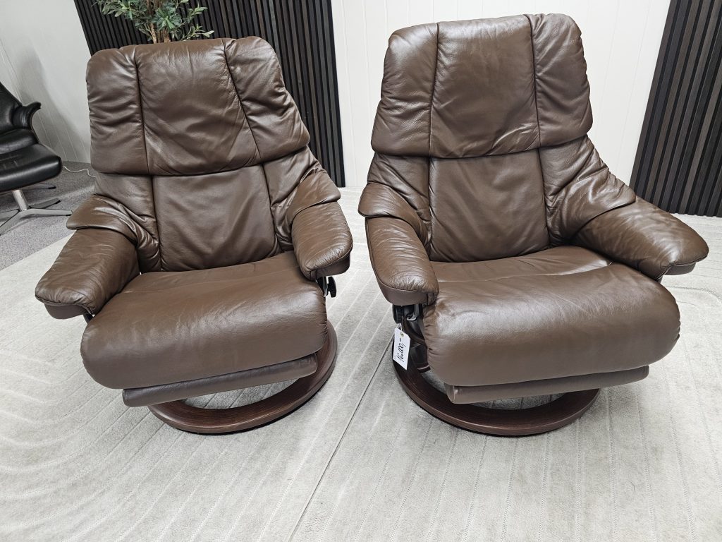 2 stk. Stressless® Reno Power lenestoler