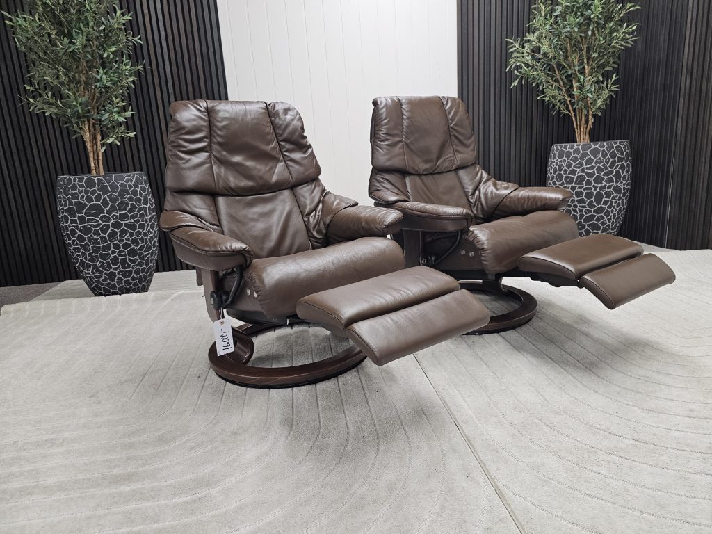 2 stk. Stressless® Reno Power lenestoler