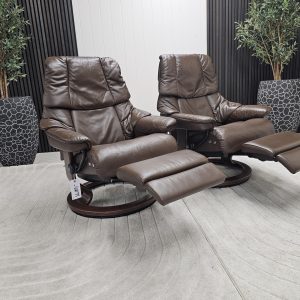 2 stk. Stressless® Reno Power lenestoler - Bilde 3