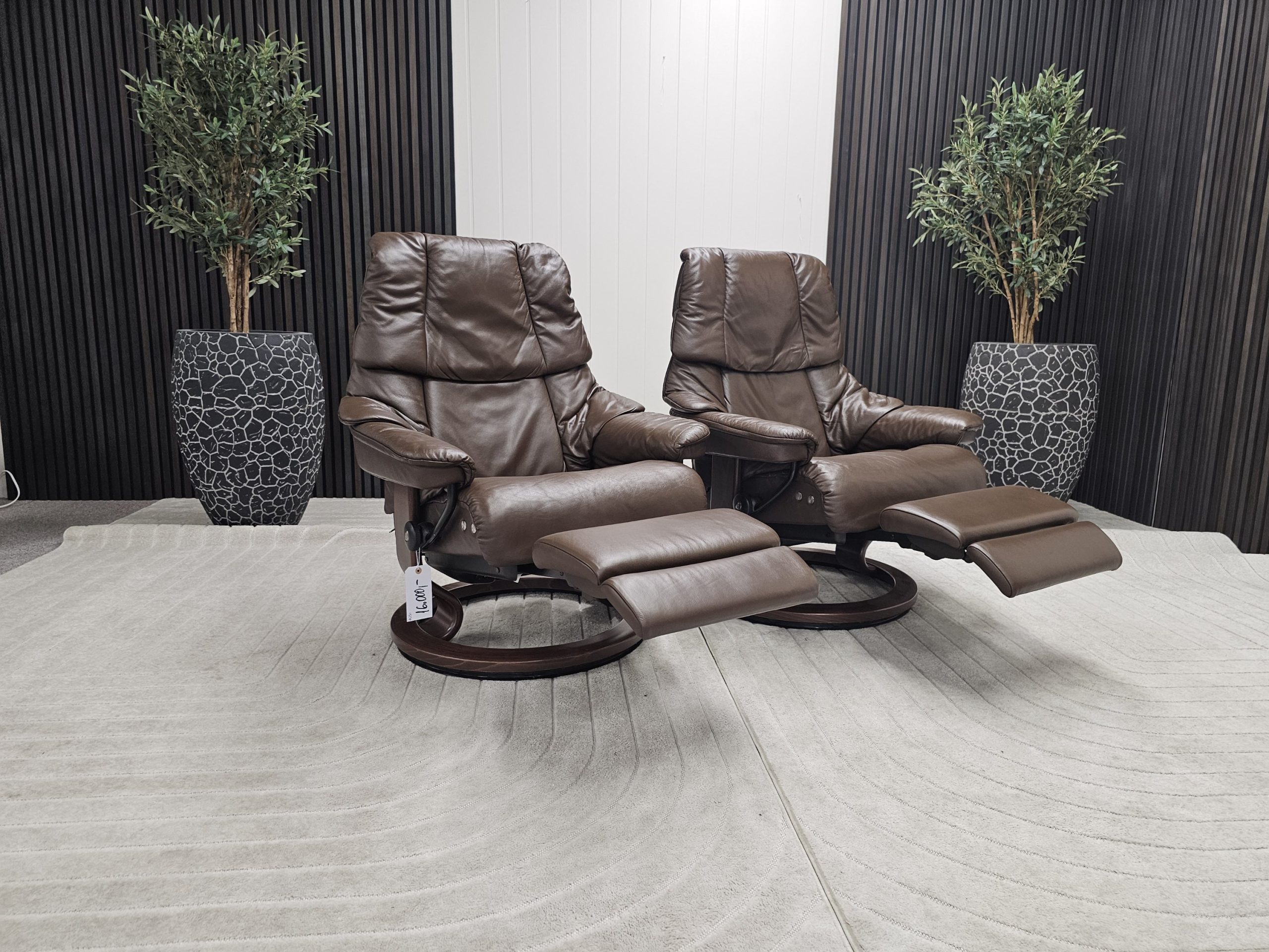 2 stk. Stressless® Reno Power lenestoler - Bilde 2