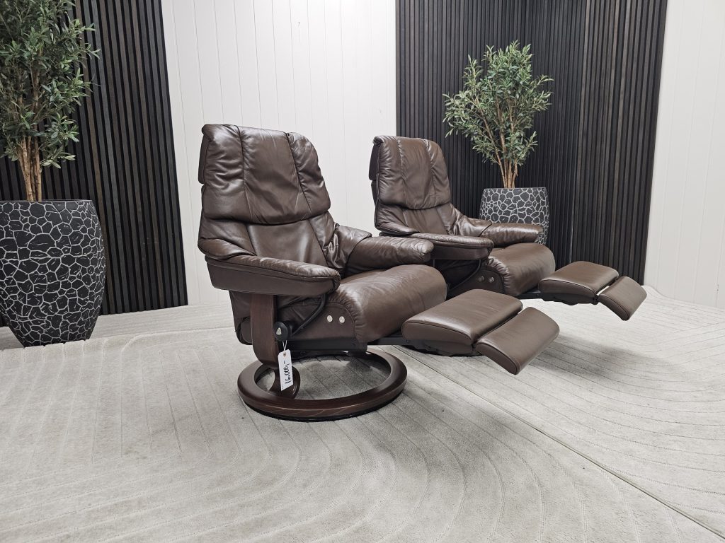 2 stk. Stressless® Reno Power lenestoler