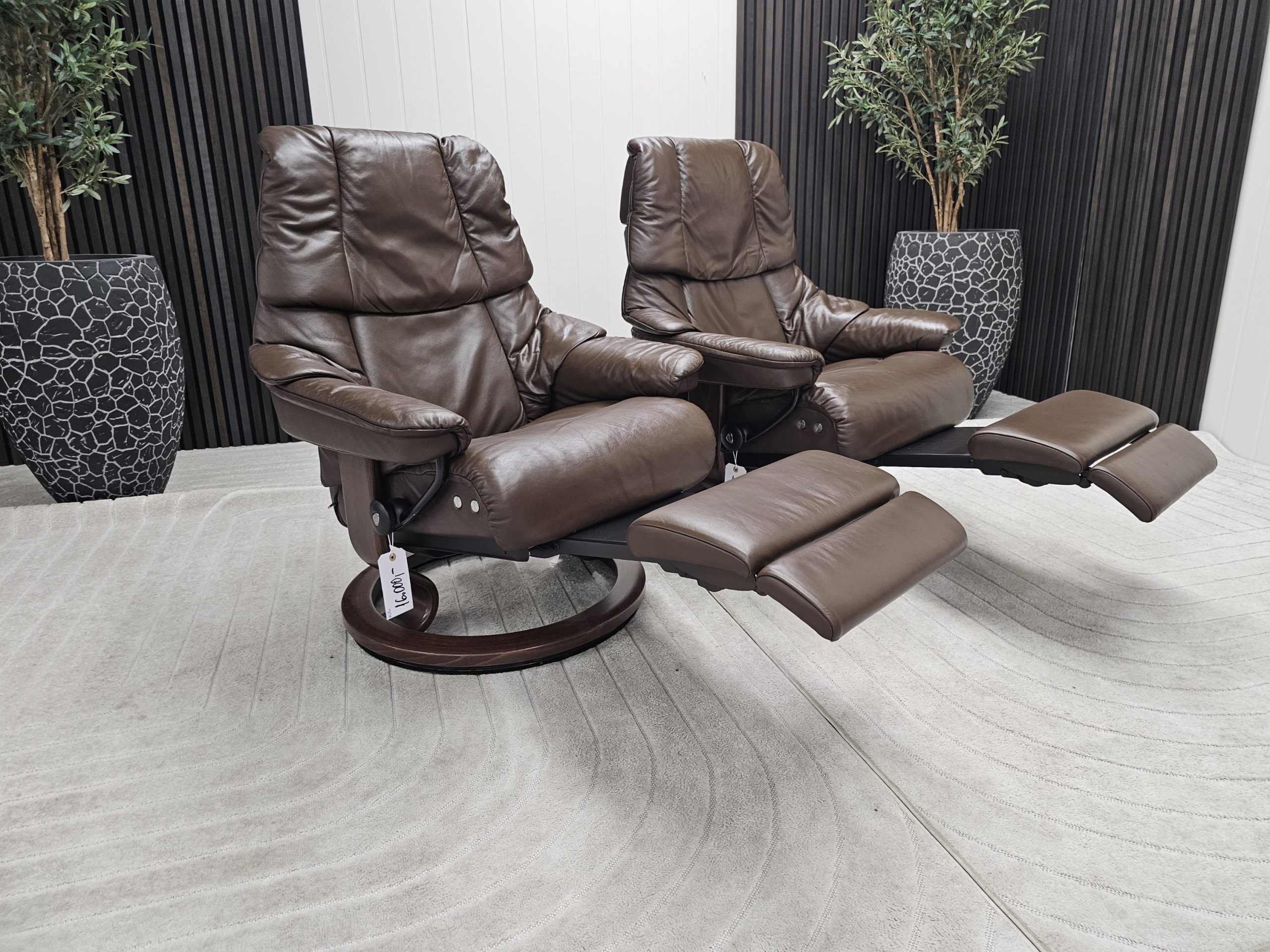 2 stk. Stressless® Reno Power lenestoler - Bilde 7