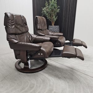 2 stk. Stressless® Reno Power lenestoler - Bilde 12