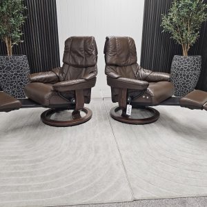 2 stk. Stressless® Reno Power lenestoler - Bilde 5