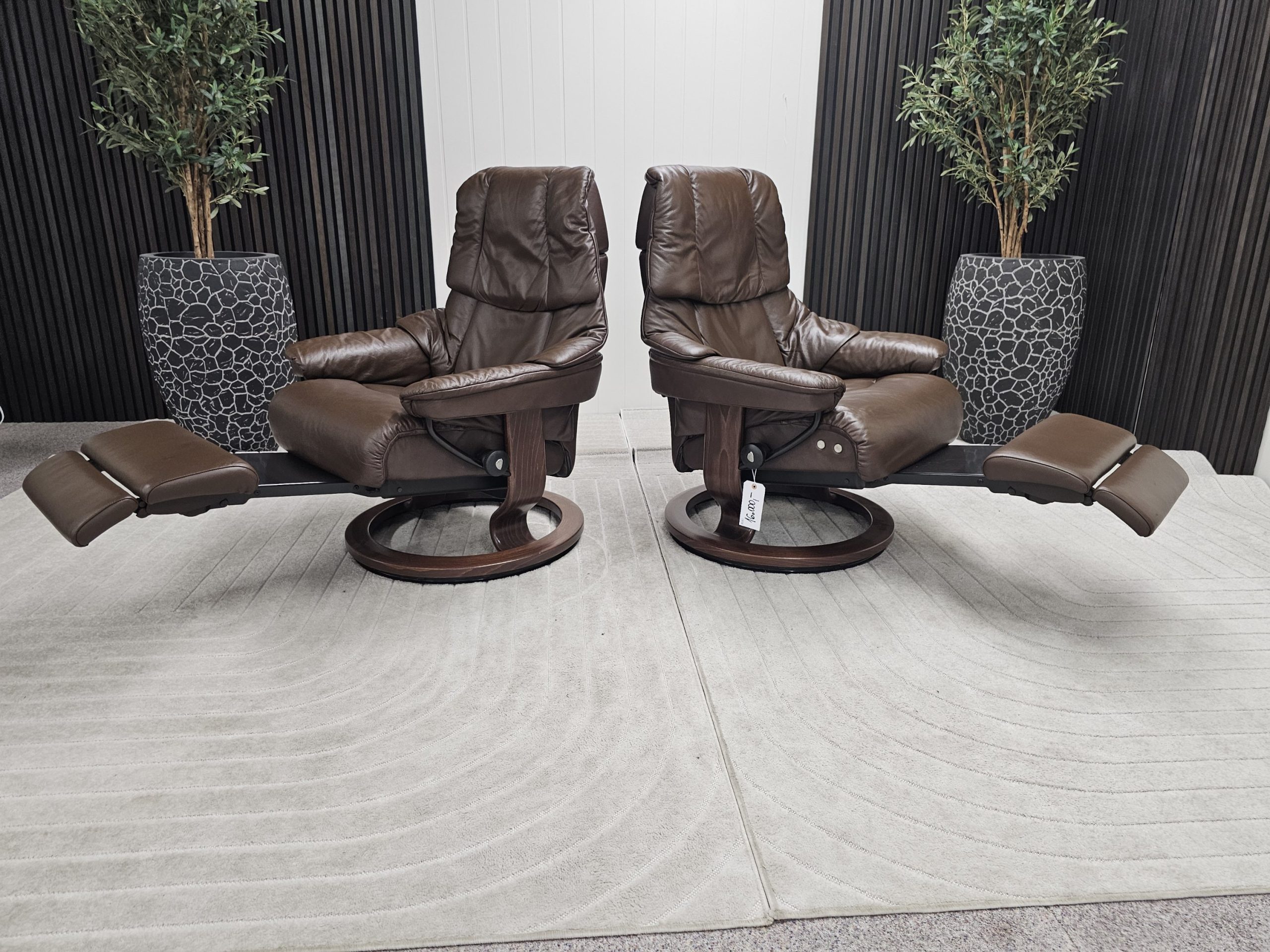 2 stk. Stressless® Reno Power lenestoler - Bilde 5