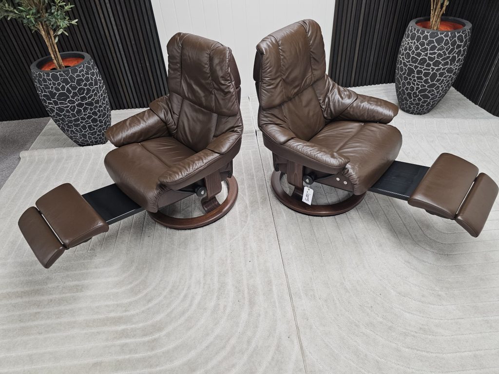 2 stk. Stressless® Reno Power lenestoler