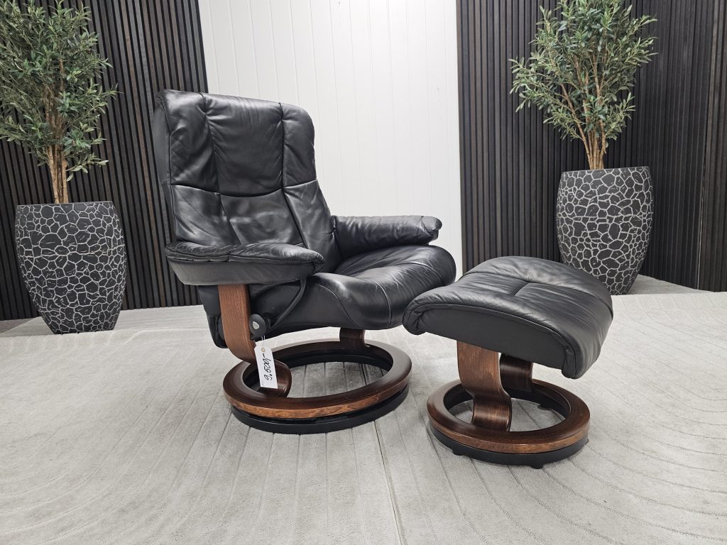 Stressless® Mayfair lenestol med krakk