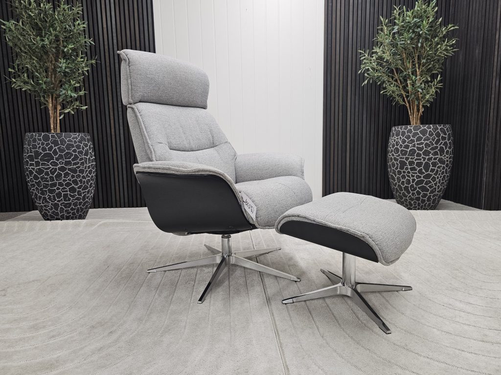 Galaxy Star lenestol med krakk
