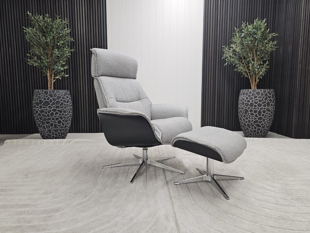 Galaxy Star lenestol med krakk