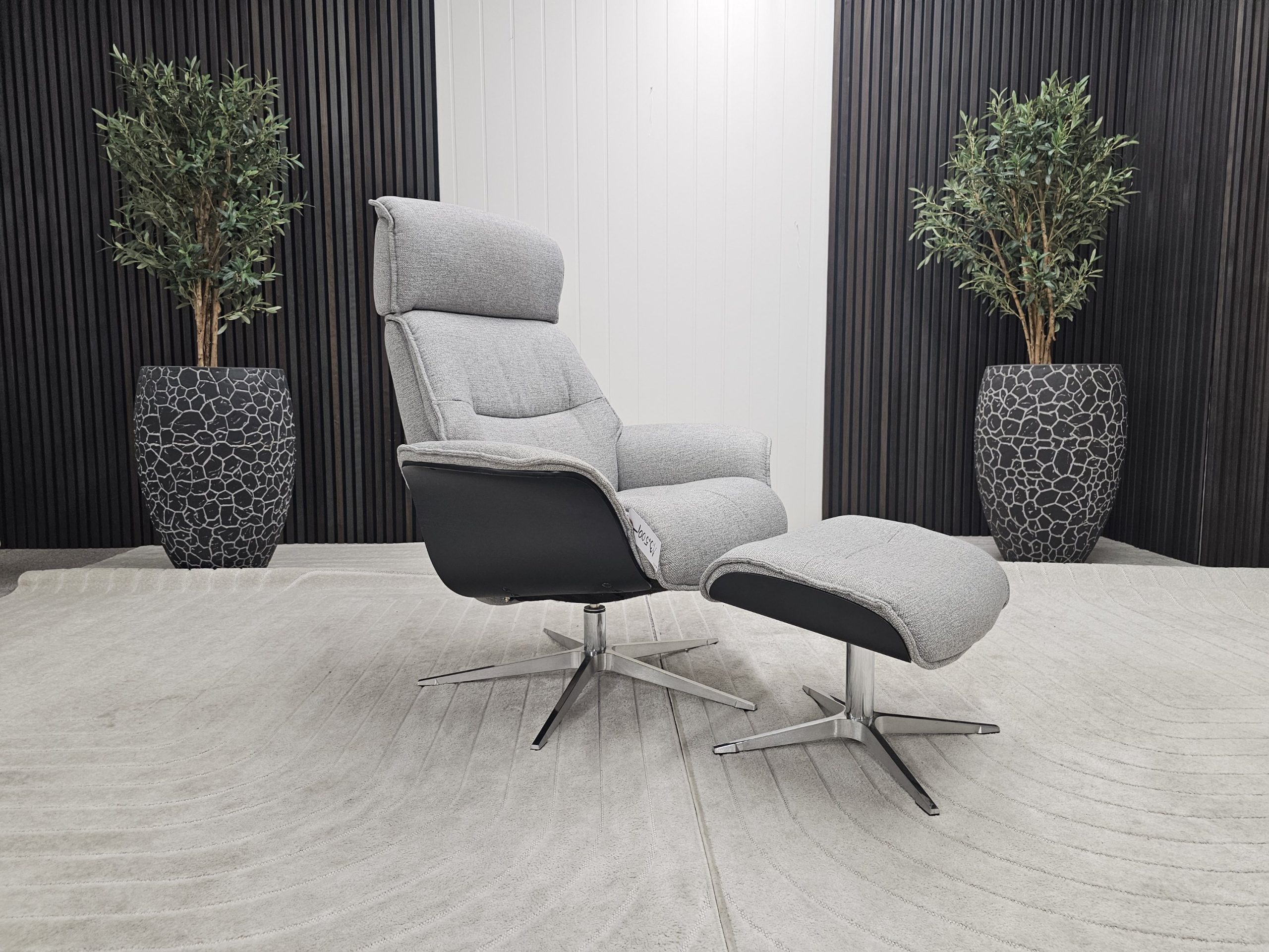 Galaxy Star lenestol med krakk - Bilde 2