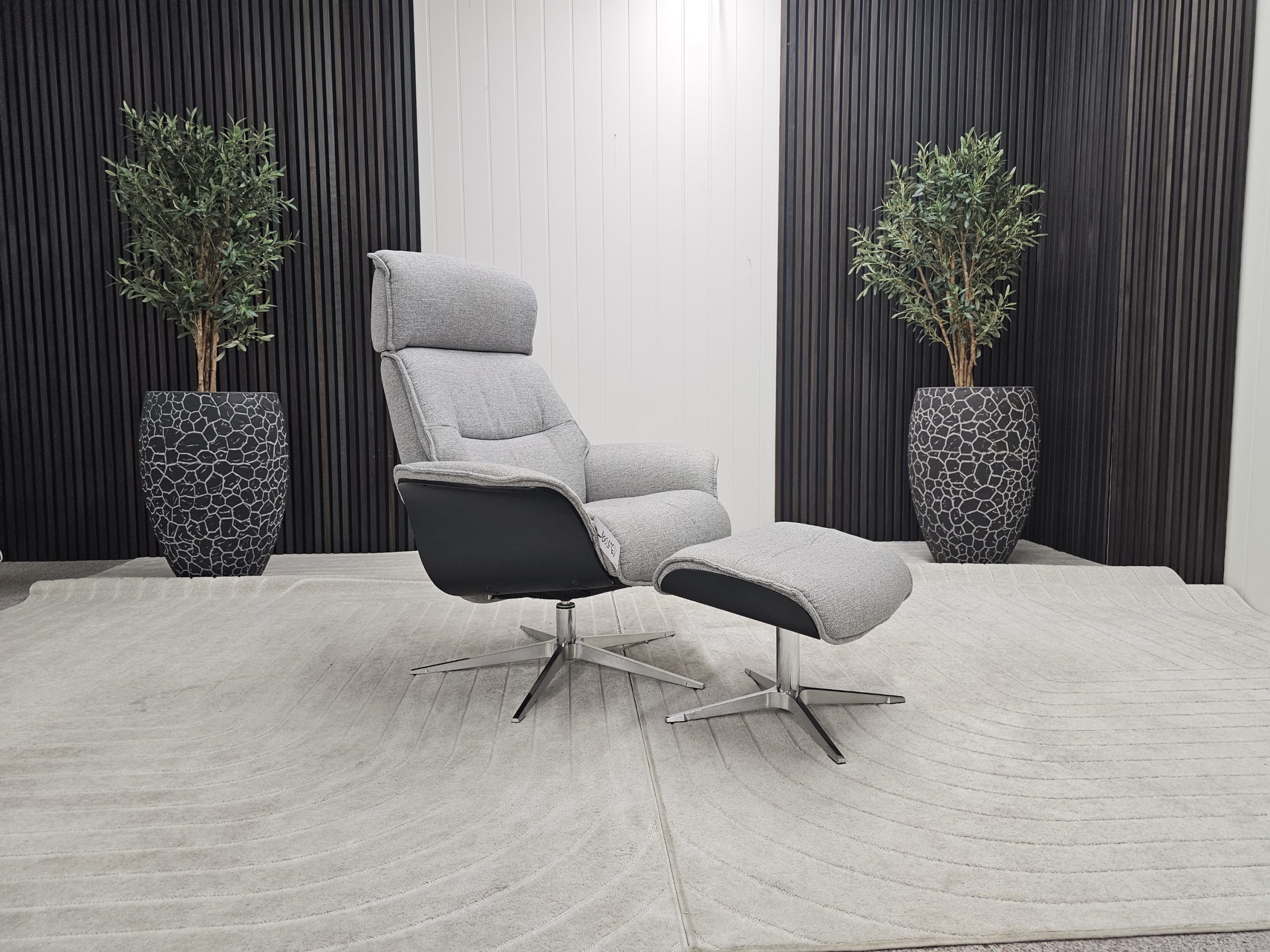 Galaxy Star lenestol med krakk - Bilde 3