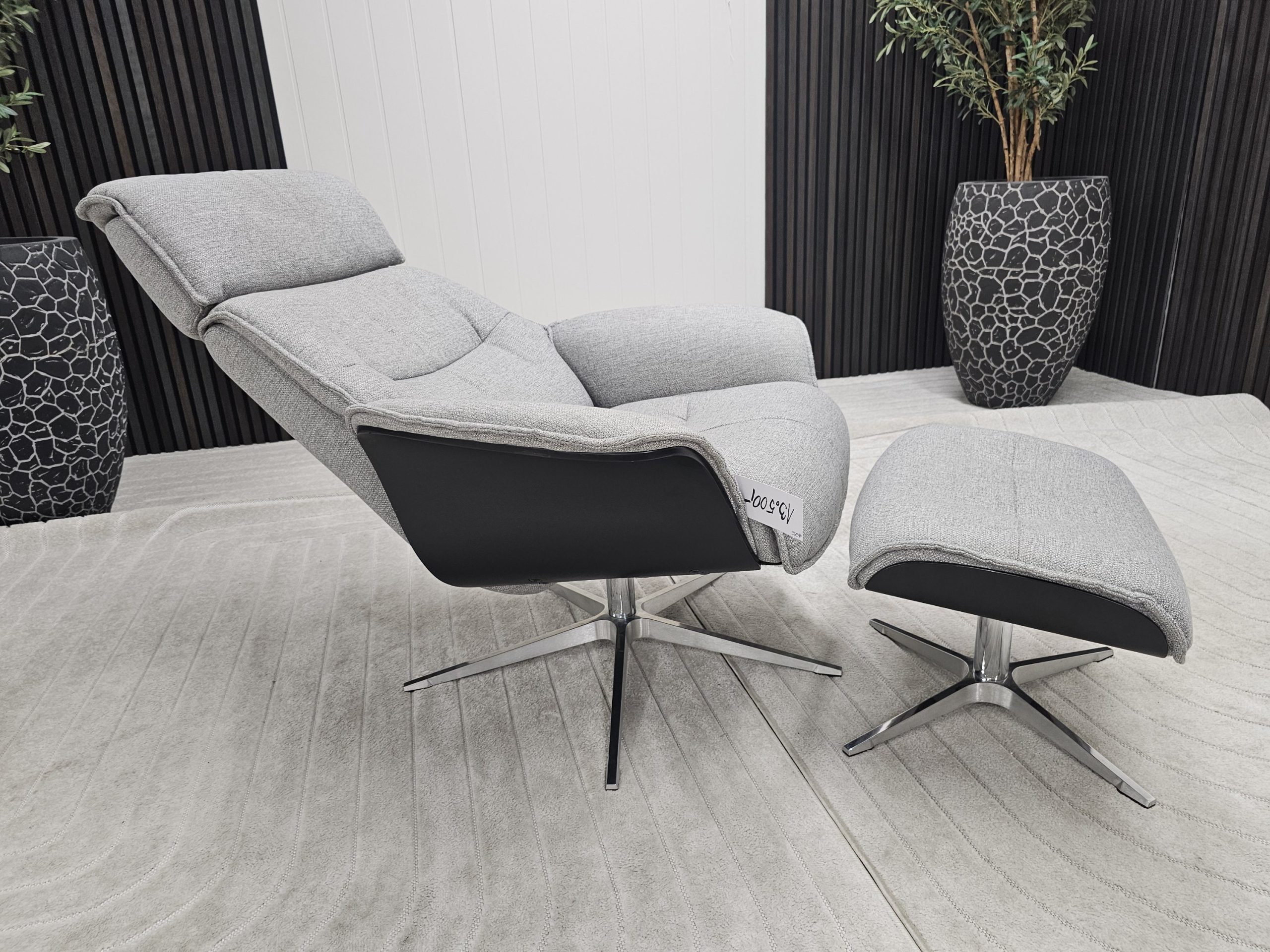 Galaxy Star lenestol med krakk - Bilde 4