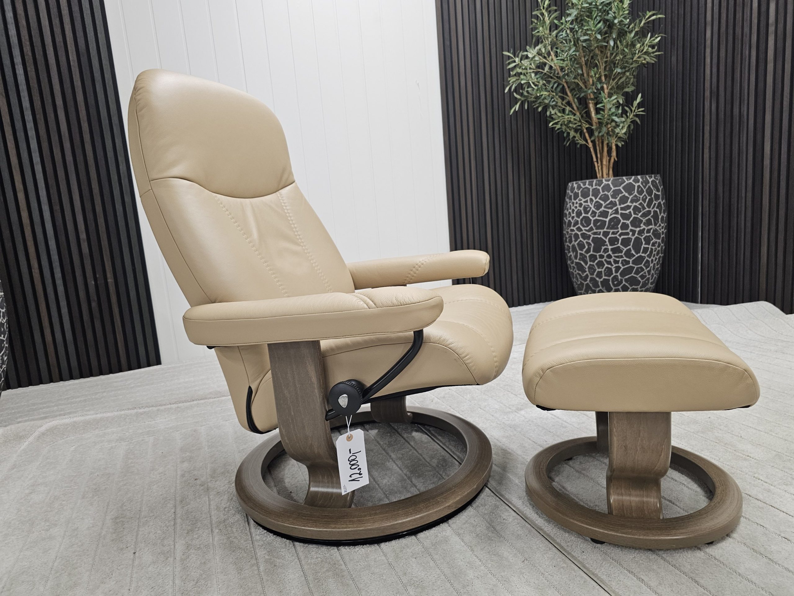 Stressless® Consul lenestol med krakk - Bilde 6
