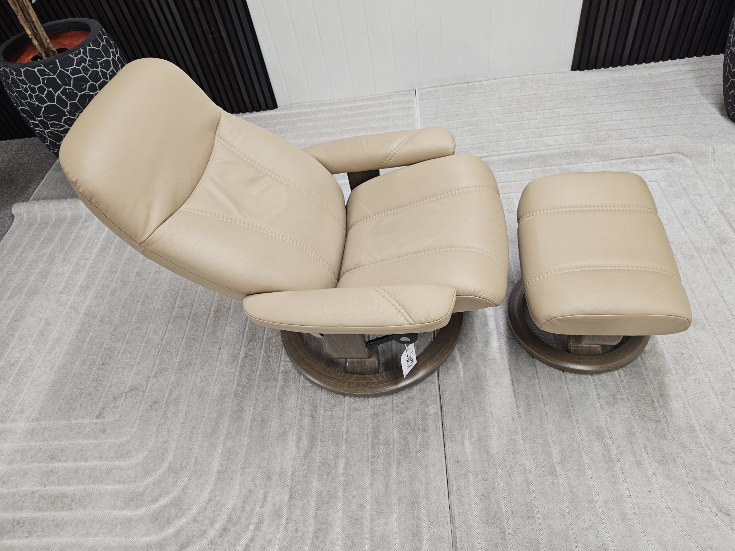 Stressless® Consul lenestol med krakk - Bilde 4