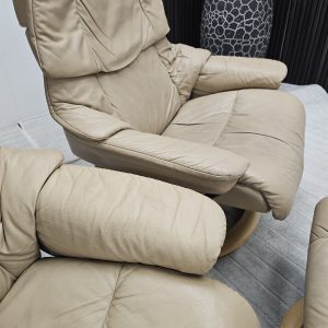 2 stk. Stressless® Reno lenestoler + krakk - Bilde 14
