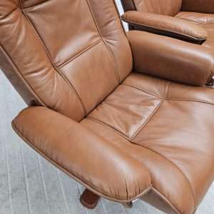 2 stk. IMG Viking lenestoler med krakk- SOLGT - Bilde 18