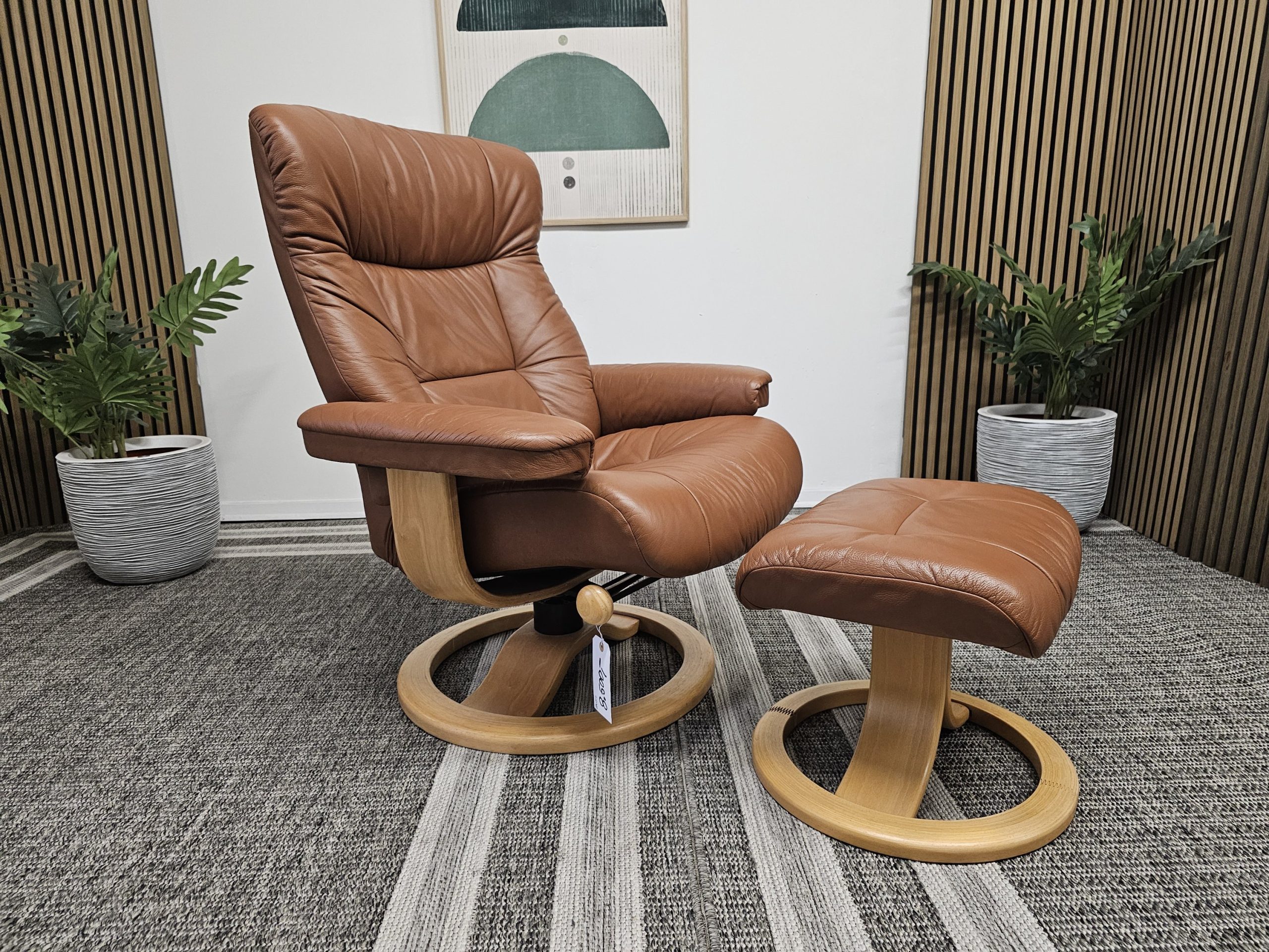 IMG Comfort lenestol med krakk - Bilde 1