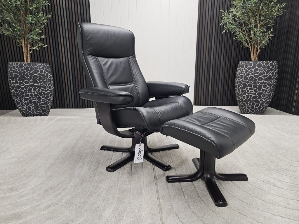 IMG Viking lenestol med krakk