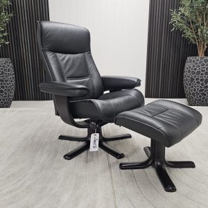 IMG Viking lenestol med krakk - Bilde 1