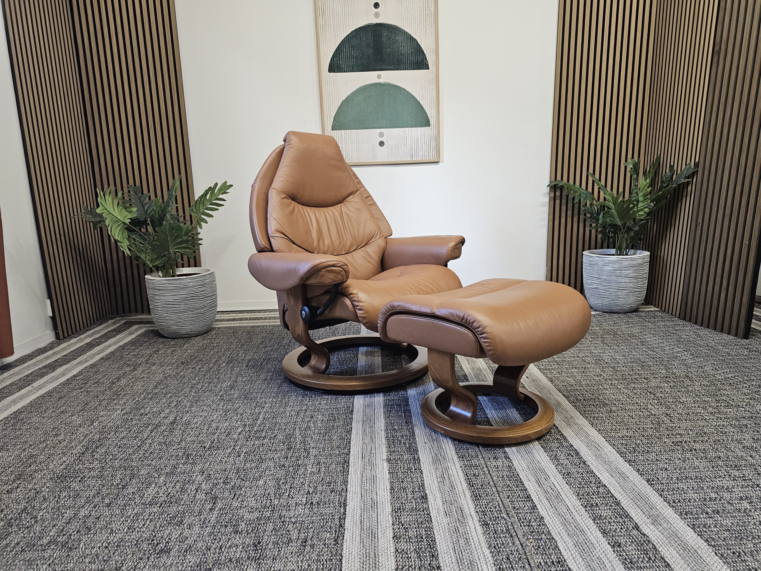 Stressless® Voyager lenestol med krakk - Bilde 13