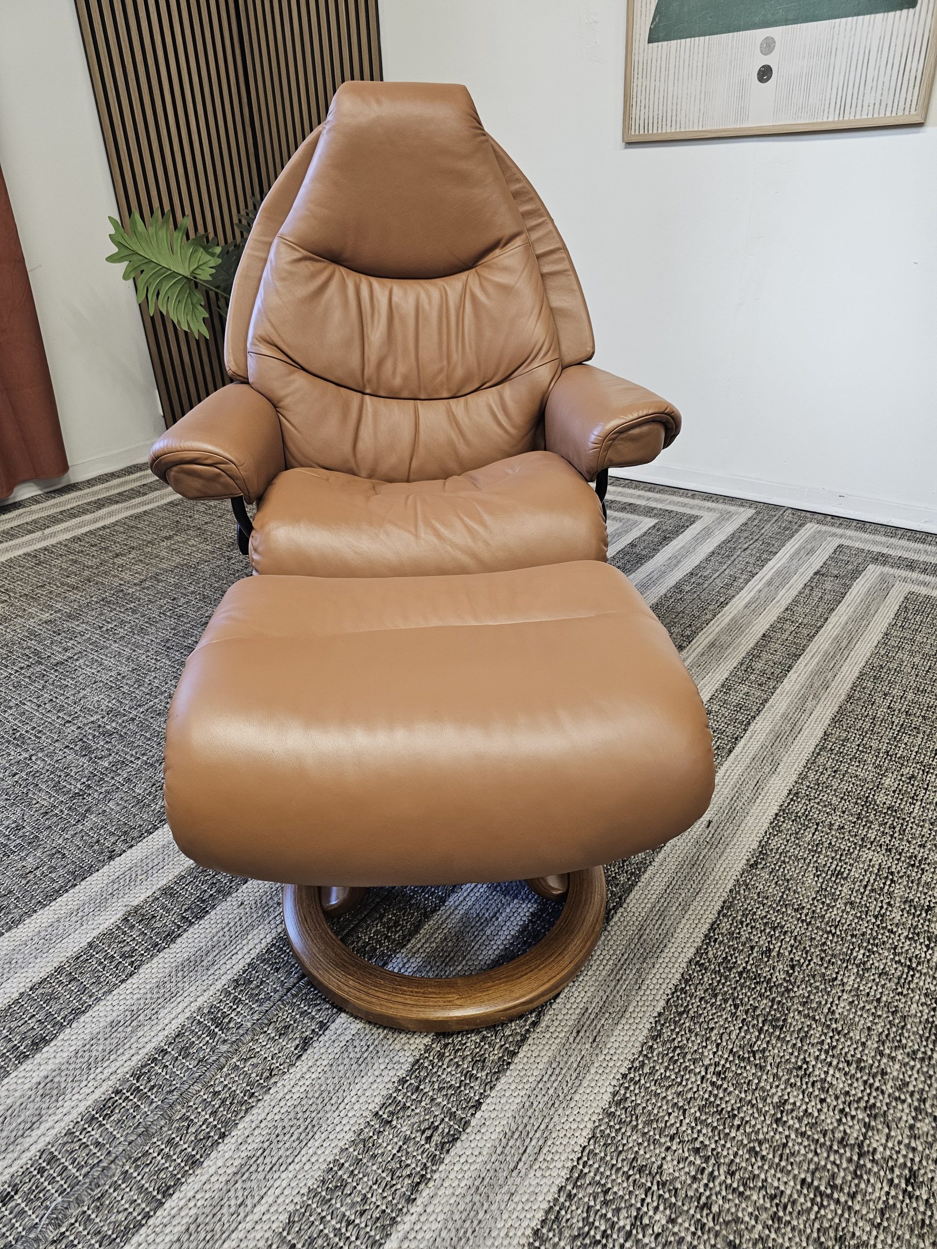 Stressless® Voyager lenestol med krakk - Bilde 16