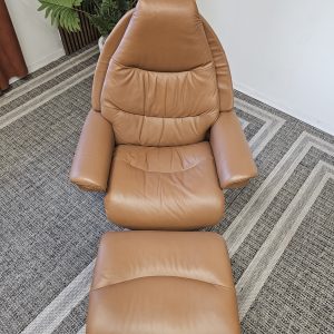 Stressless® Voyager lenestol med krakk - Bilde 17