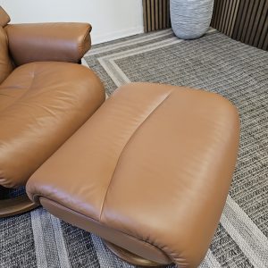Stressless® Voyager lenestol med krakk - Bilde 9