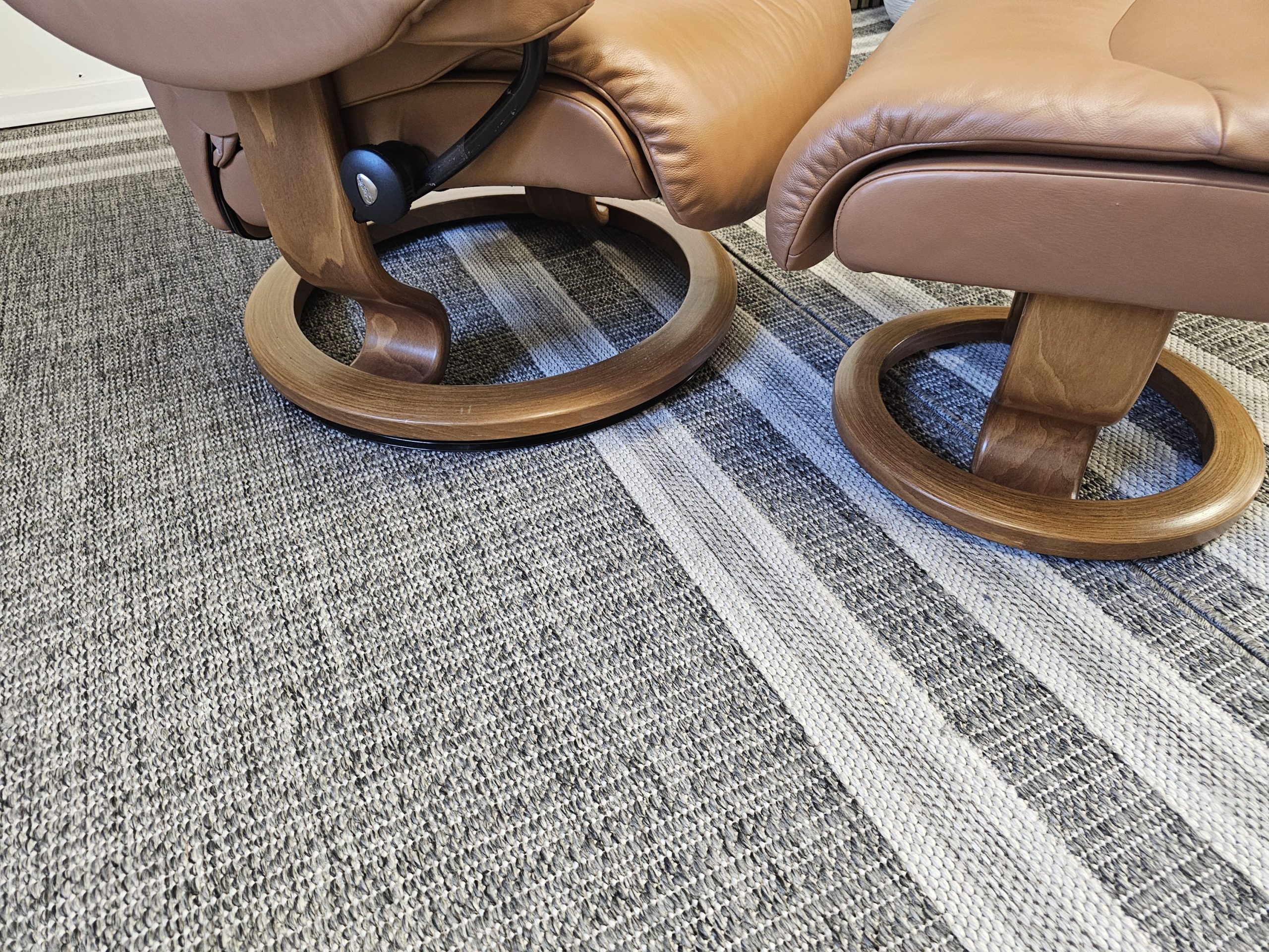 Stressless® Voyager lenestol med krakk - Bilde 12