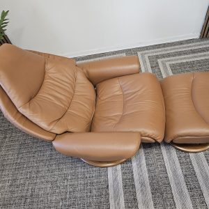 Stressless® Voyager lenestol med krakk - Bilde 6
