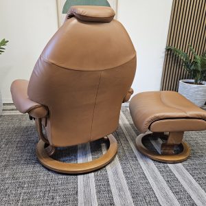 Stressless® Voyager lenestol med krakk - Bilde 10