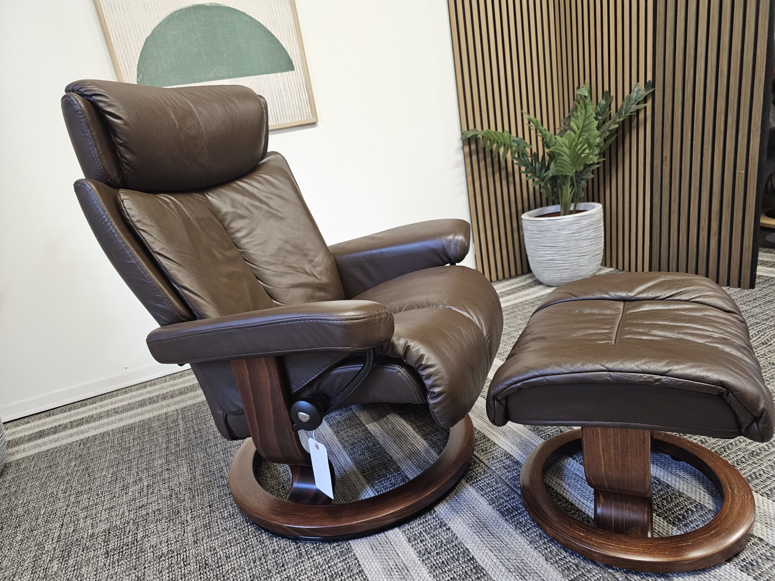 Stressless® Magic lenestol med krakk - Bilde 5