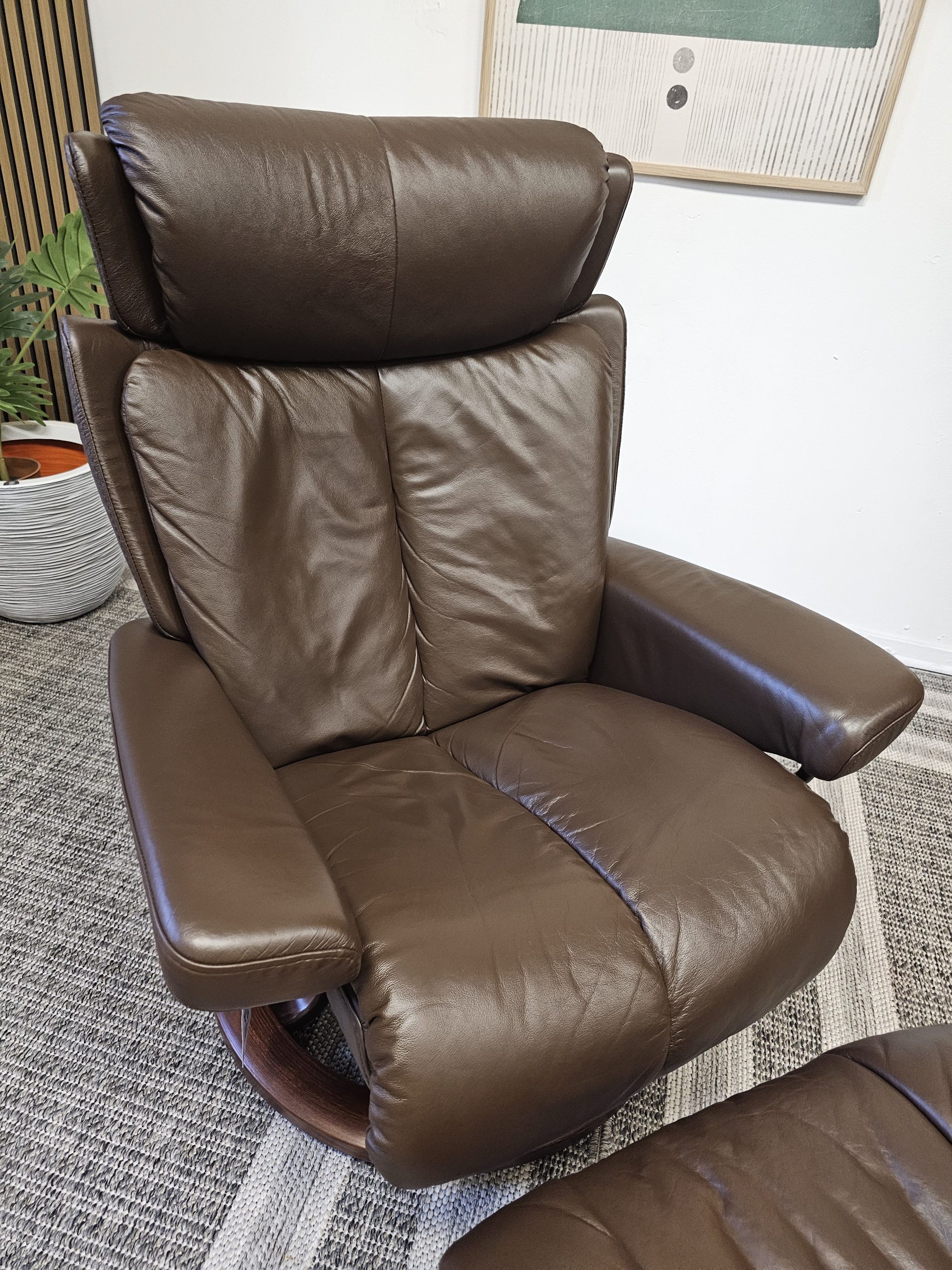 Stressless® Magic lenestol med krakk - Bilde 6